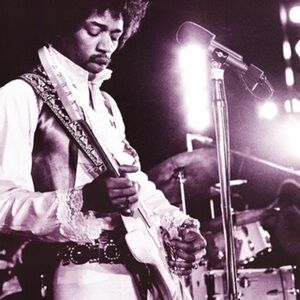 Jimi Hendrix Poster Aprox Size 24x36 Inches